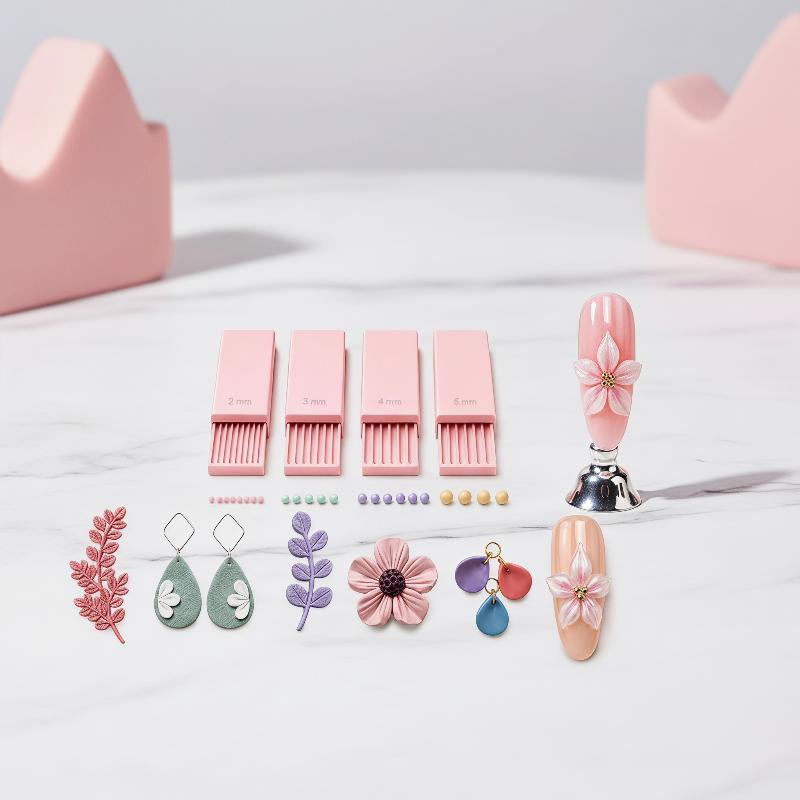 Nail Art Jelly - Nail Art Bead Roller 4PCS Set