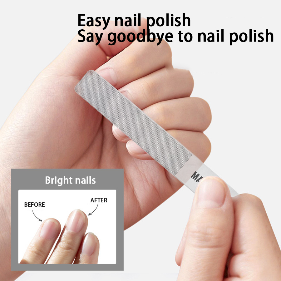 Nano Glass Nail File Transpare - огляд і ціна Nail Art Glossy