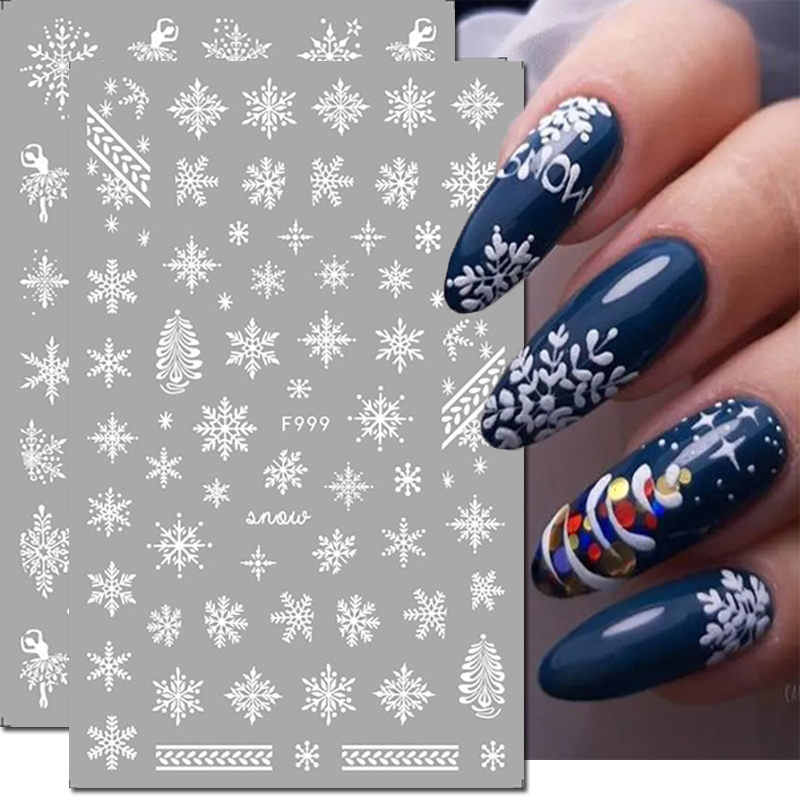 3d Nail Art Stickers Christmas - огляд і ціна Nail Art Xmas Tree