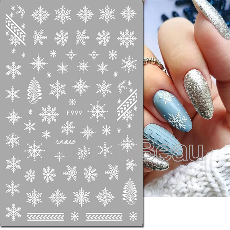 3d Nail Art Stickers Christmas - огляд і ціна Nail Art Xmas Tree