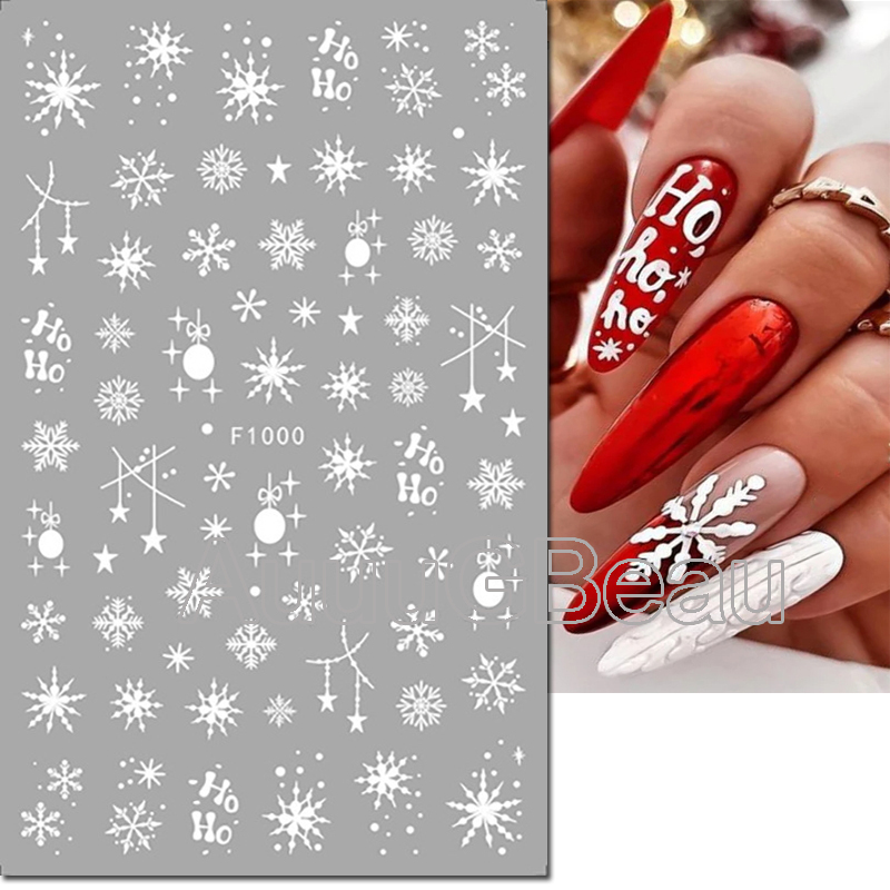3d Nail Art Stickers Christmas - огляд і ціна Nail Art Xmas Tree