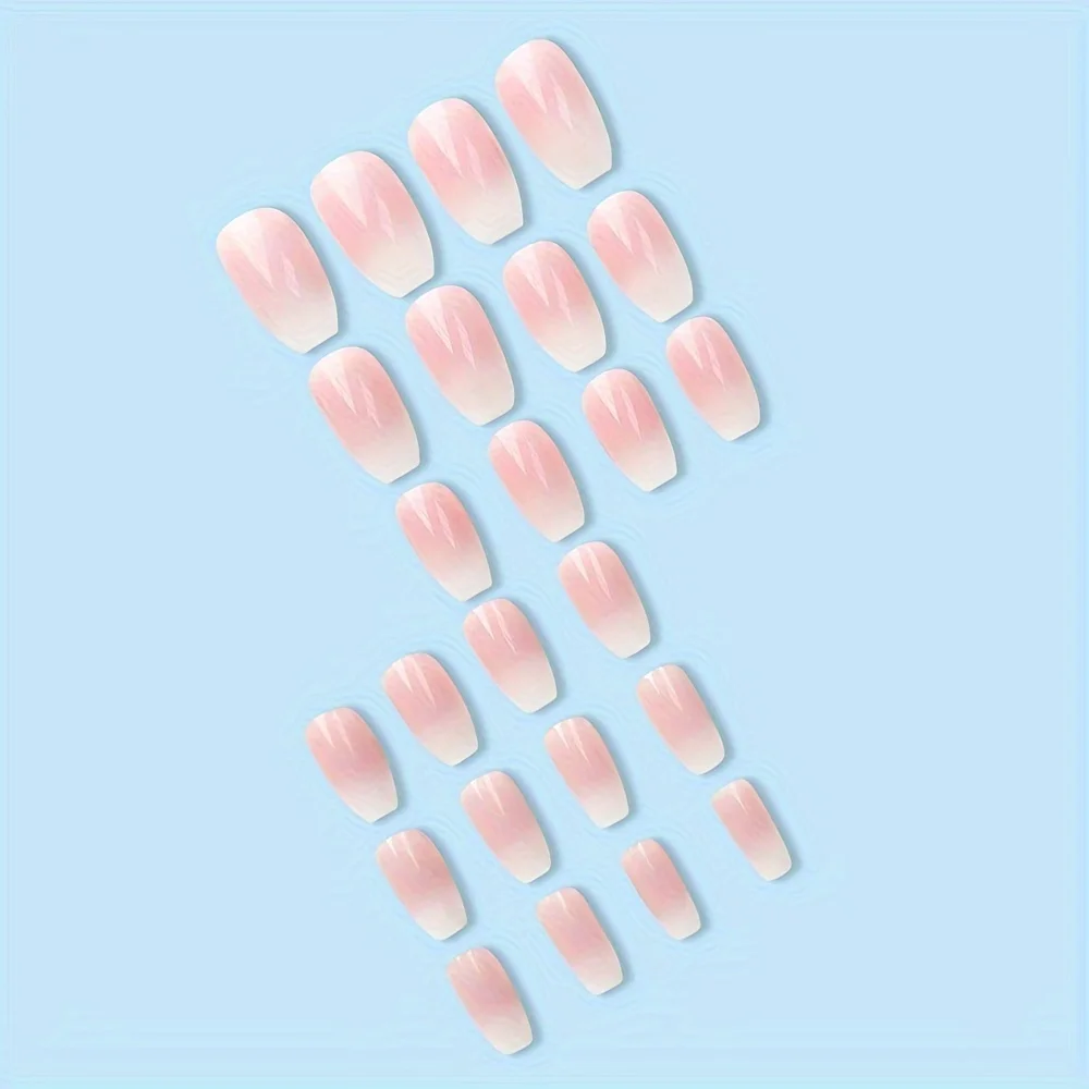 A Set Of 24 Glossy Short Coffi - огляд і ціна Nail Art Glossy