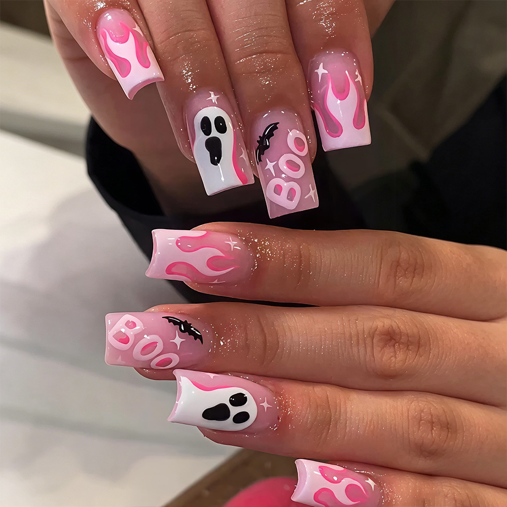 24Pcs Halloween Press On Nails - огляд і ціна Nail Art Jelly