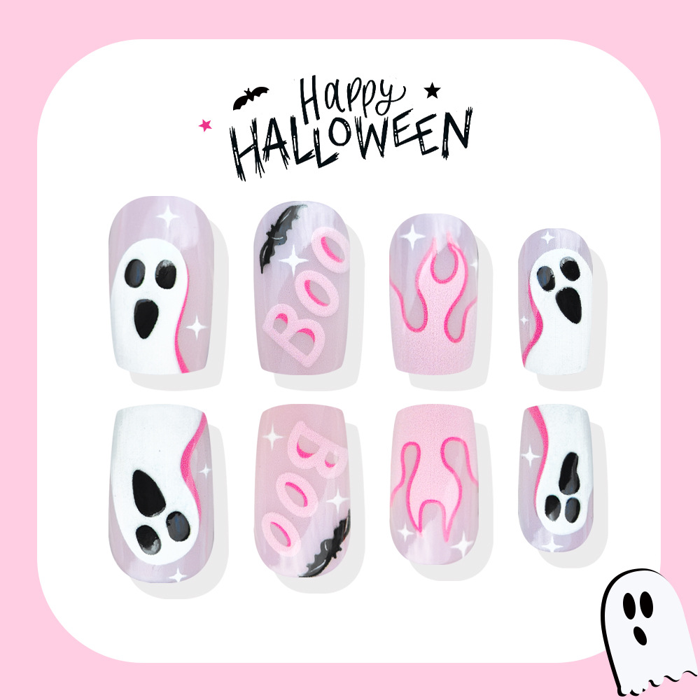 24Pcs Halloween Press On Nails - огляд і ціна Nail Art Jelly