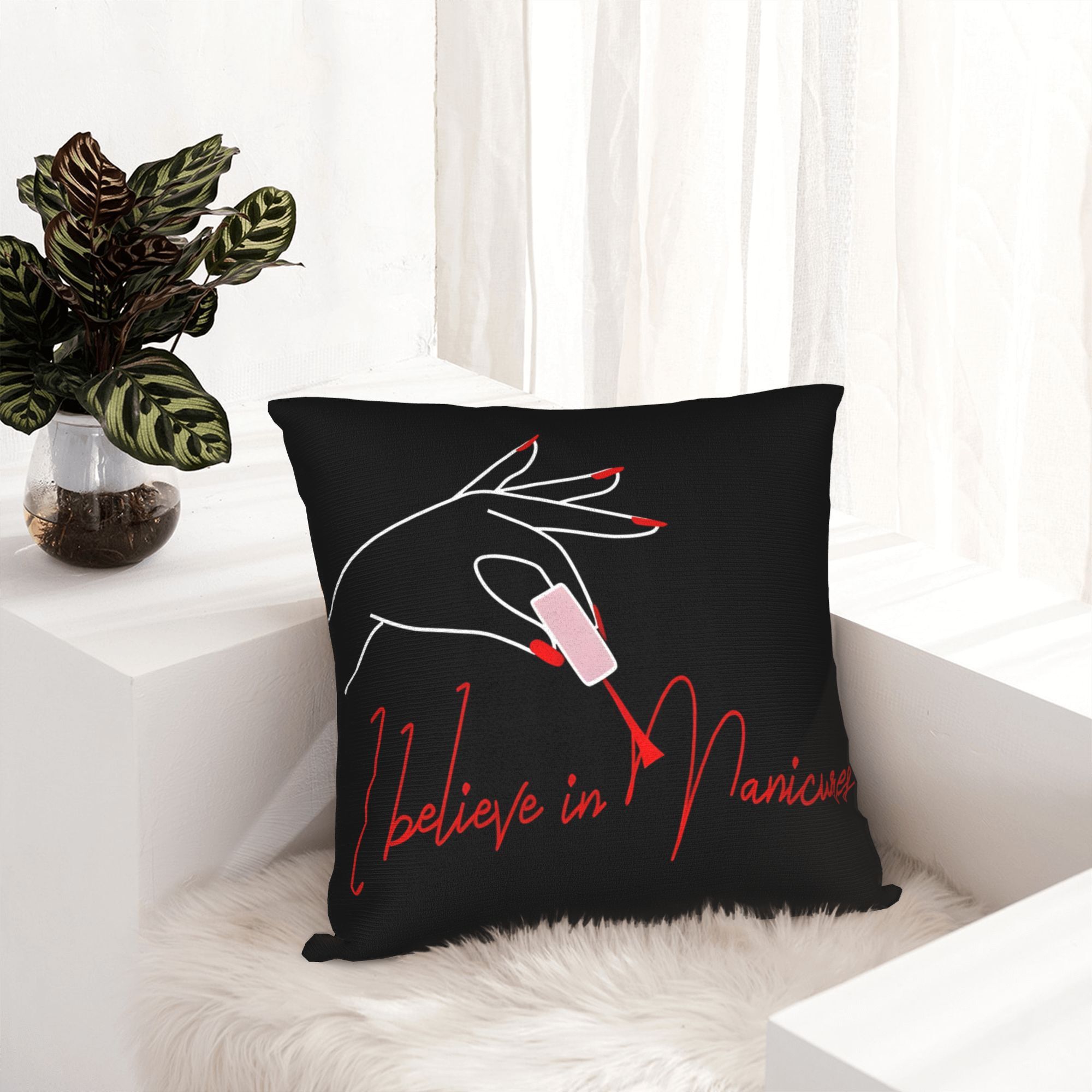 Funny Manicure Nail Art Pillow - огляд і ціна Nail Art Quotes Funny