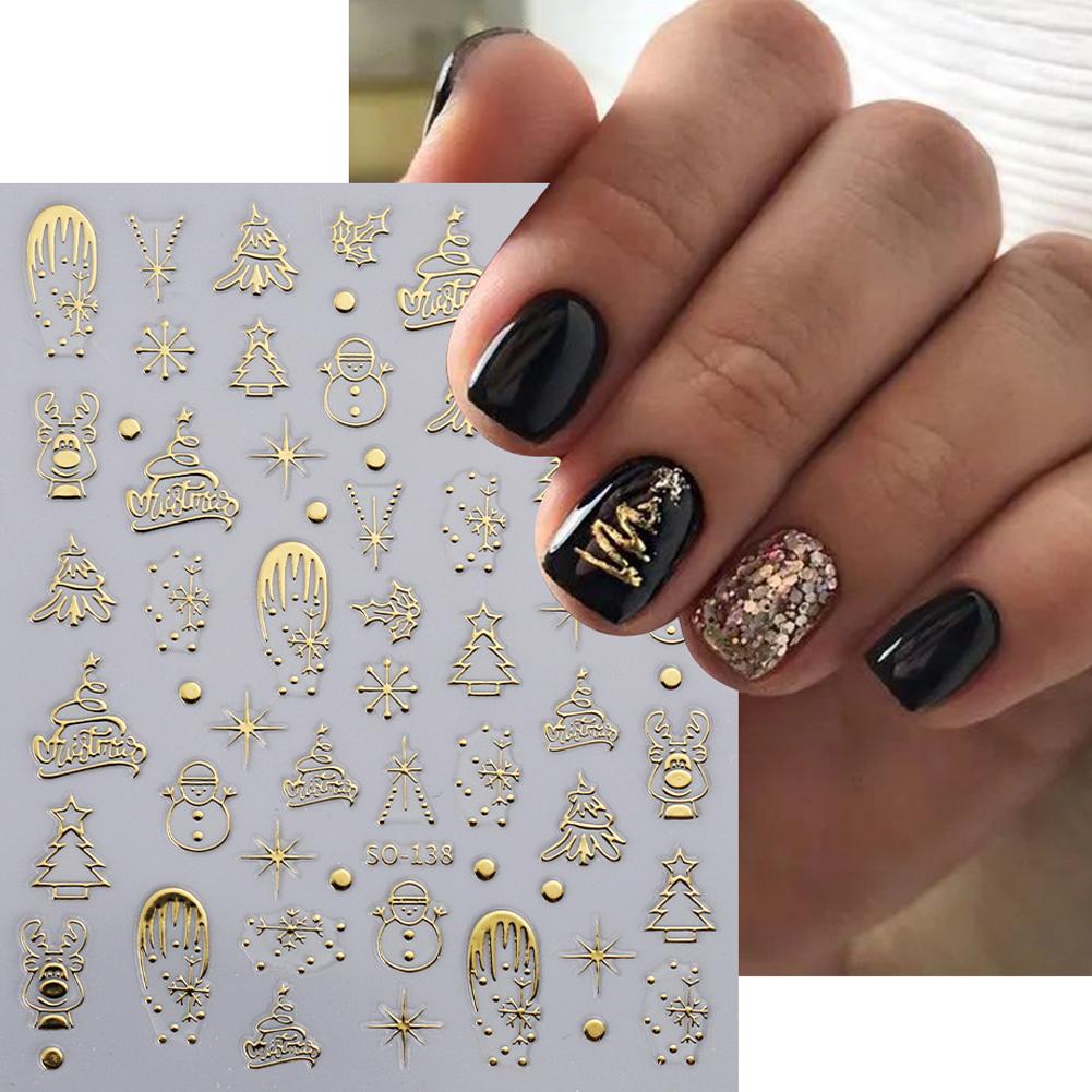 Christmas Nail Art Stickers Na - огляд і ціна Nail Art Xmas Tree