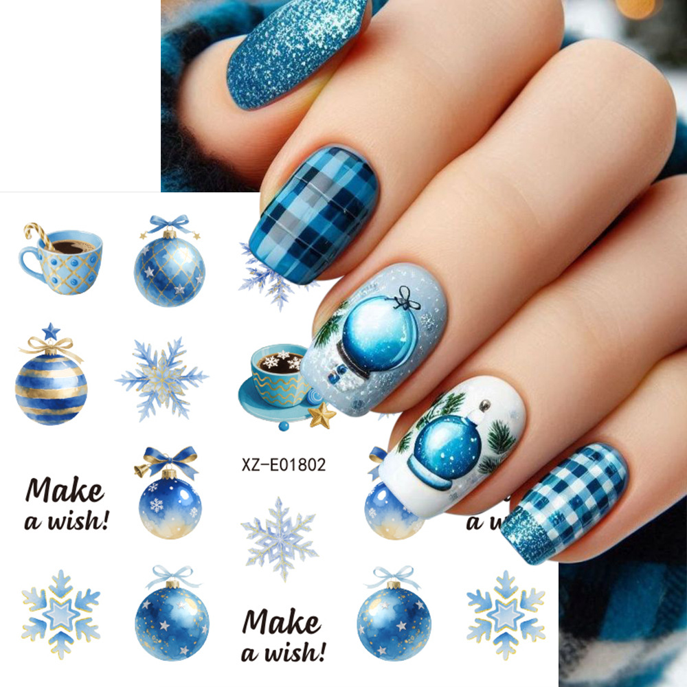 30pcs/set Christmas Nail Art S - огляд і ціна Nail Art Xmas Tree