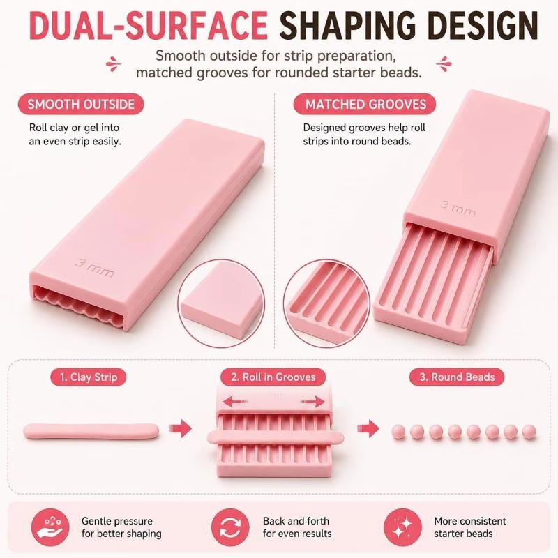 Nail Art Bead Roller 4PCS Set  - огляд і ціна Nail Art Jelly