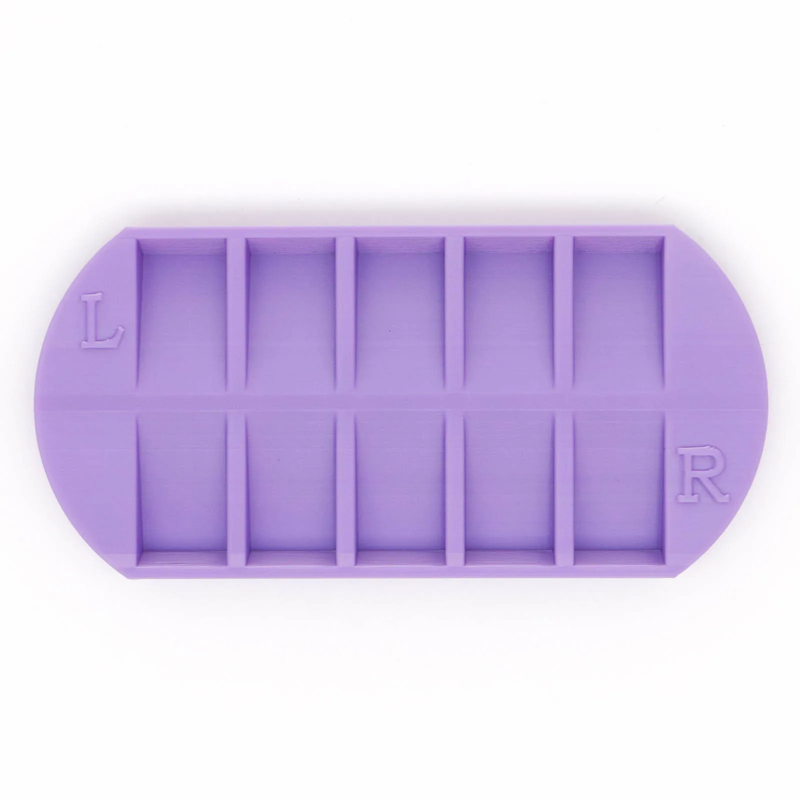 8-Grids Nail Tip Storage Tray  - огляд і ціна Nail Art Overlay
