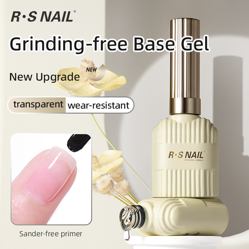 RS NAIL Crystal Top Coat Long  - огляд і ціна Nail Art Glossy