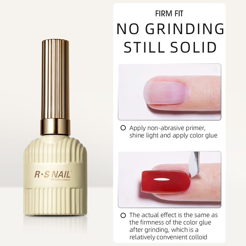 RS NAIL Crystal Top Coat Long  - огляд і ціна Nail Art Glossy