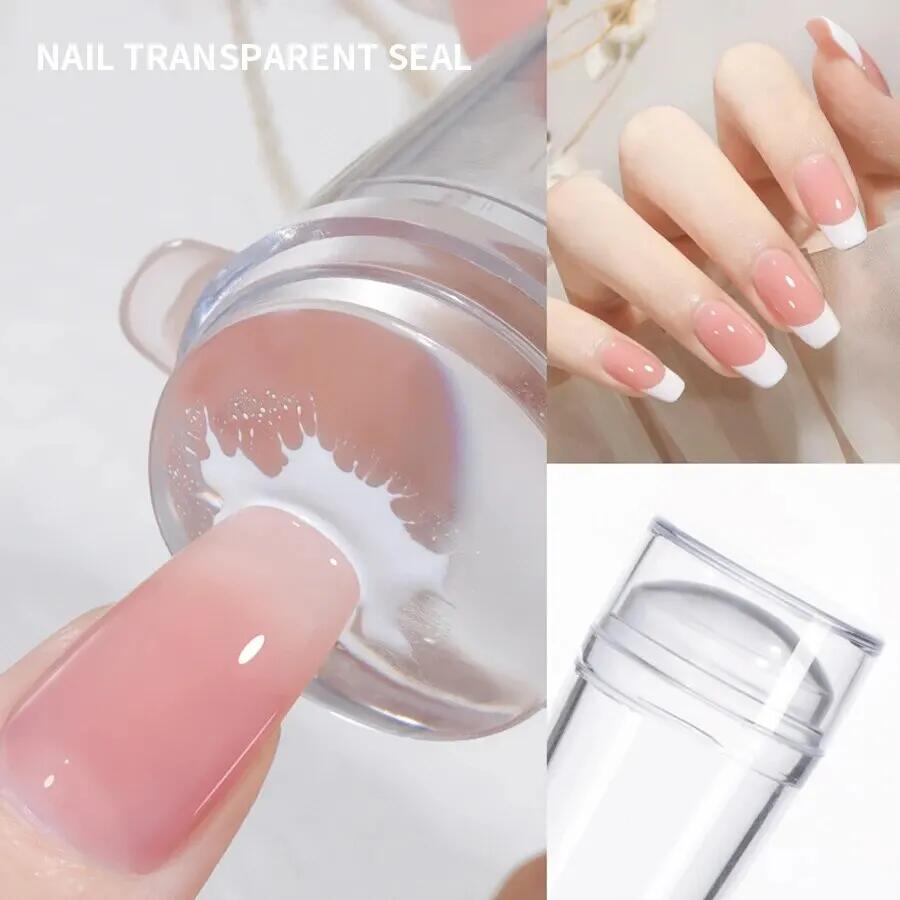 Nail Stamping Plates Pure Clea - огляд і ціна Nail Art Jelly