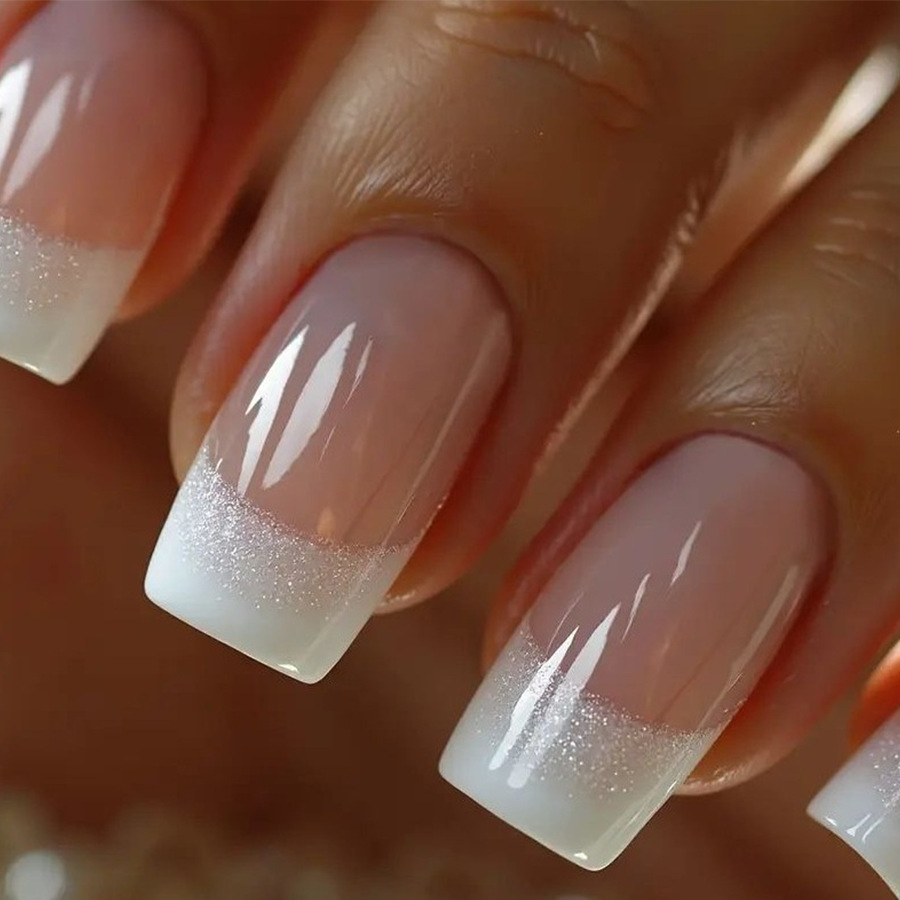 24pcs/set Medium Square fake n - огляд і ціна Nail Art Overlay