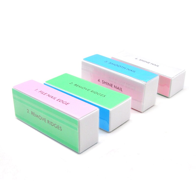 5pcs  Colorful Buffing Block 4 - огляд і ціна Nail Art Glossy