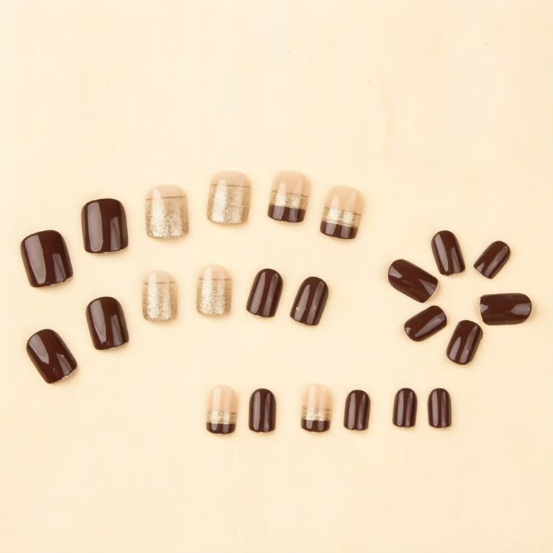 Short Square fake nails for wo - огляд і ціна Nail Art Overlay