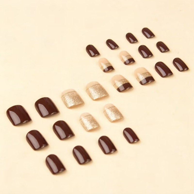 Short Square fake nails for wo - огляд і ціна Nail Art Overlay