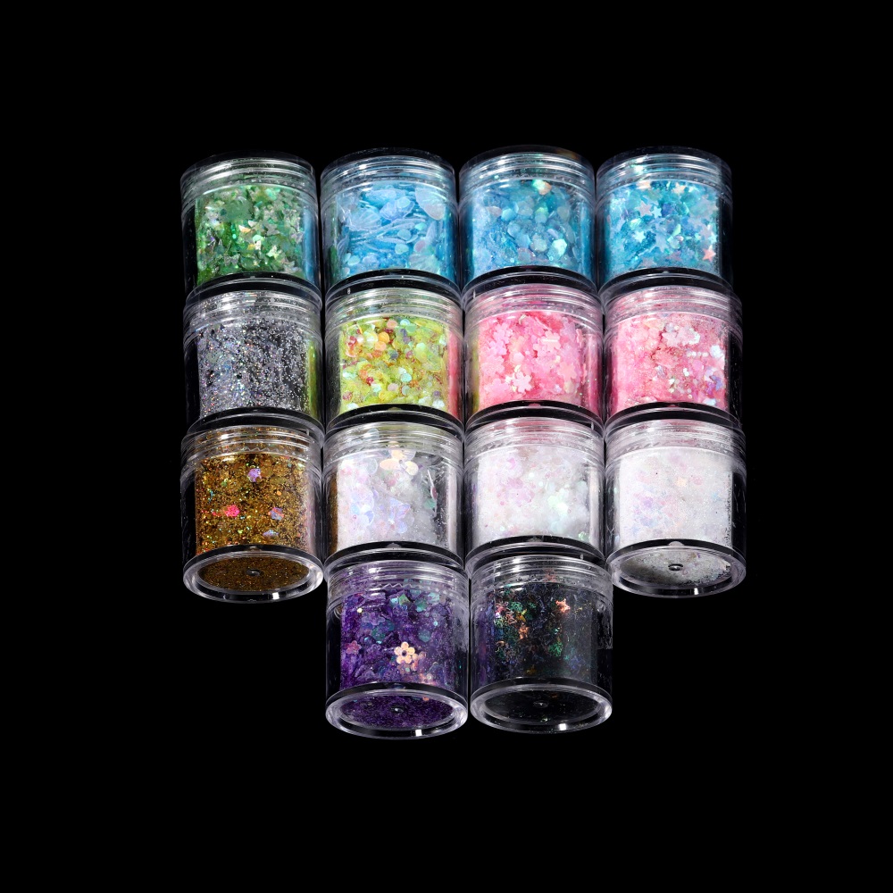 10ml/Box Glitter Epoxy Resin F - огляд і ціна Nail Art Overlay
