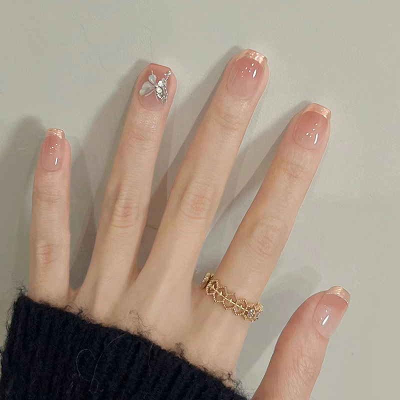 24Pcs Cat's Eye Simple Glitter - огляд і ціна Nail Art Overlay