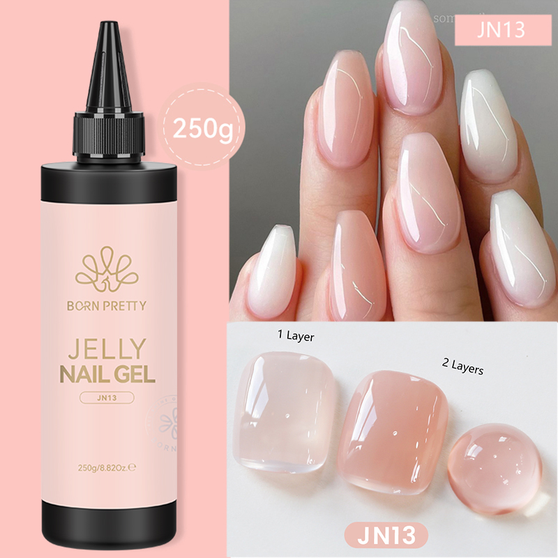 BORN PRETTY 250g Jelly Milky W - огляд і ціна Nail Art Jelly