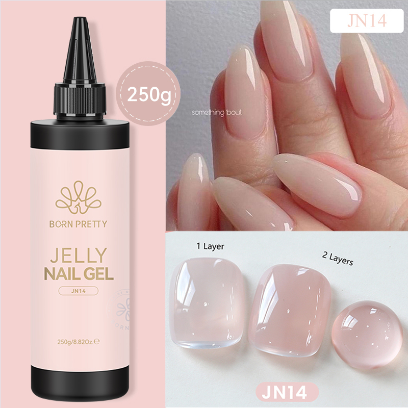 BORN PRETTY 250g Jelly Milky W - огляд і ціна Nail Art Jelly